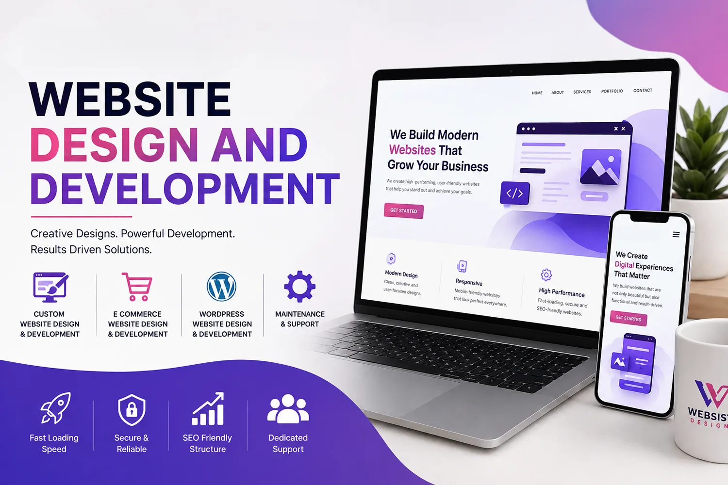 Website Design and Development