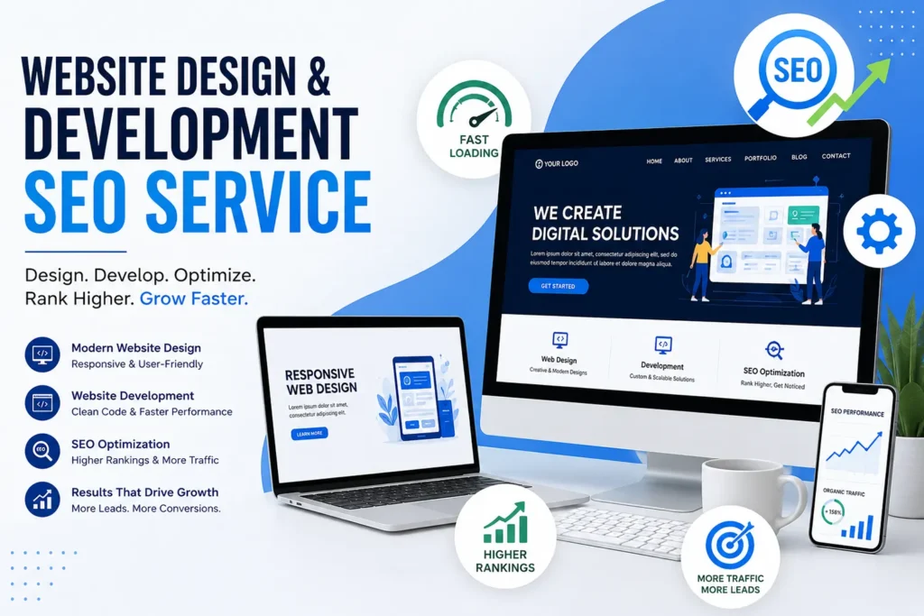 Website Design & Development SEO Services