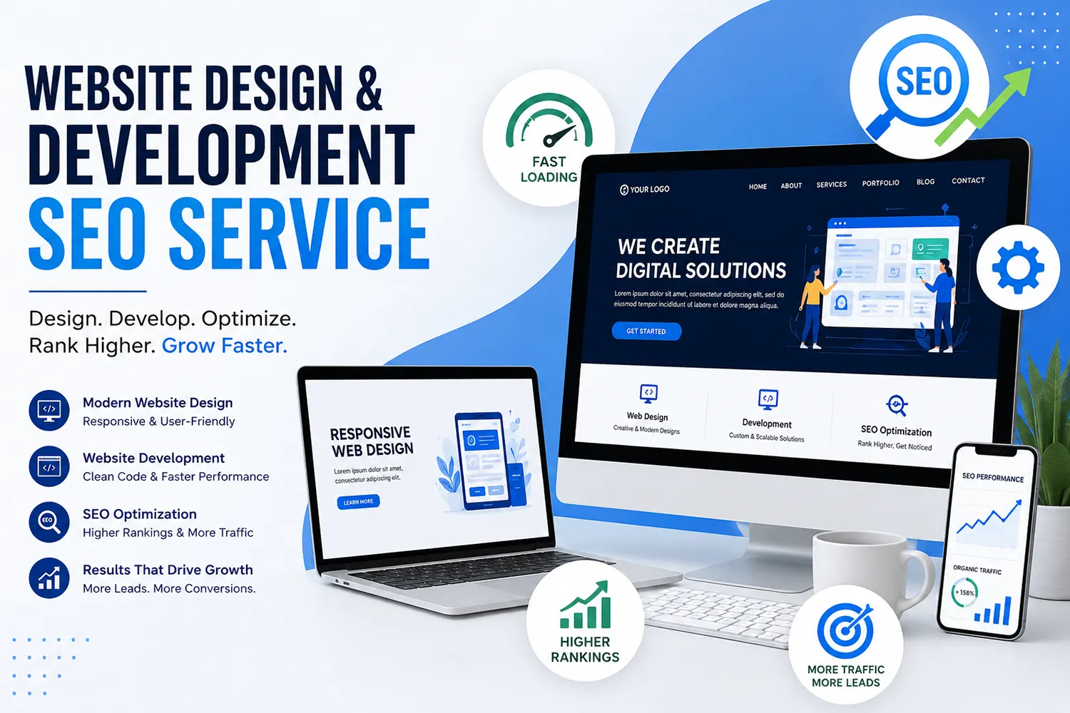 Website Design & Development SEO Services