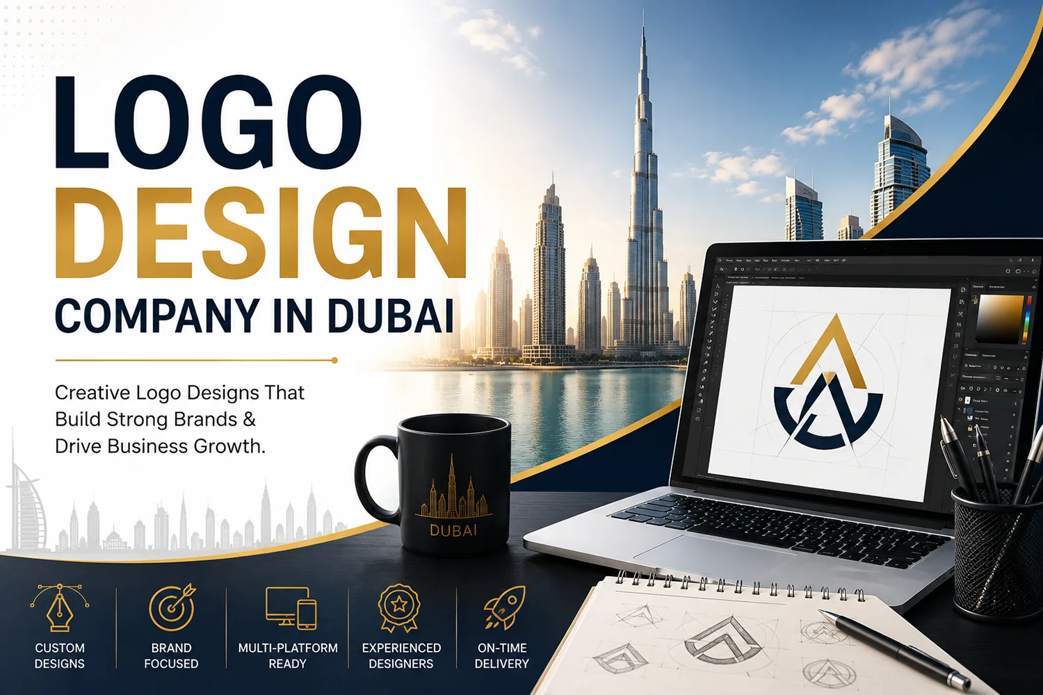 Logo Design Company in Dubai : Build a Strong Brand Identity