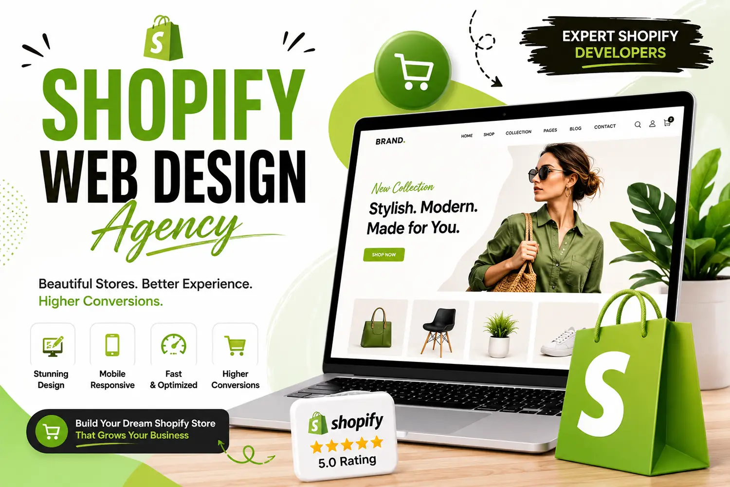 Shopify Web Design Agency : Build a Store That Converts Visitors into Customers
