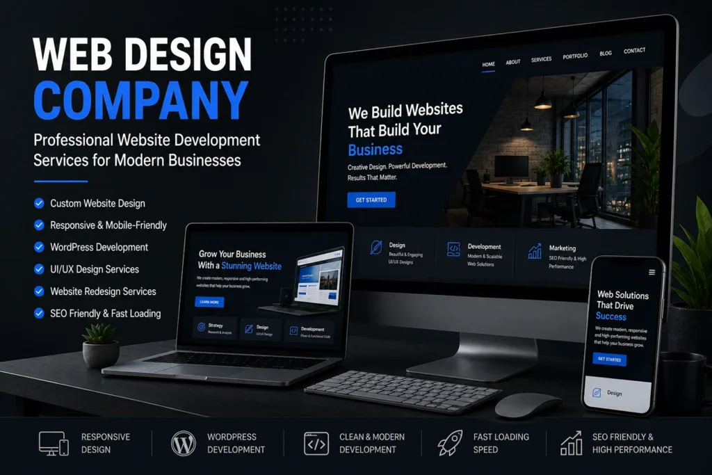 Web Design Company : Professional Website Development Services for Modern Businesses